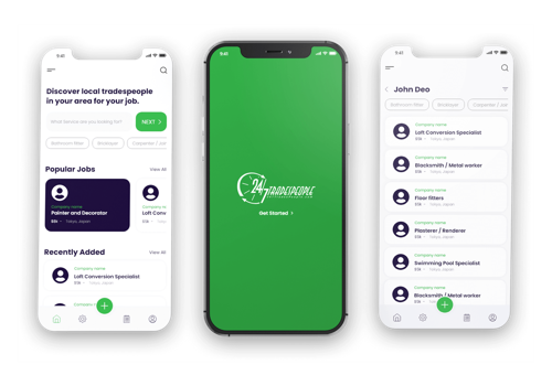 Mobile App Development Package Example: Web and Mobile Application
