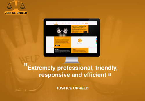 Web Design Package Example: Human Rights Charity WordPress Design Development