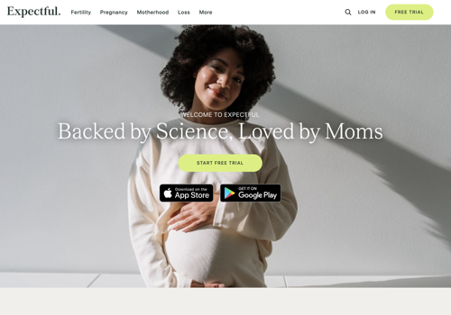 UX/UI Design Package Example: Expectful