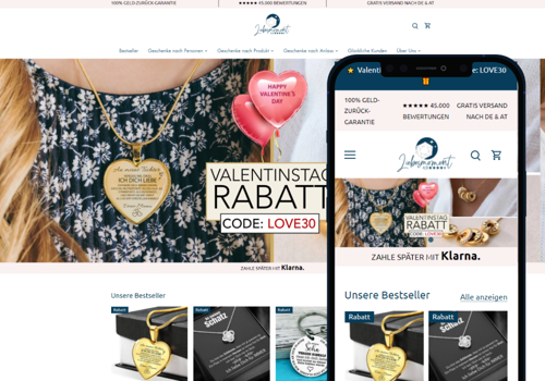 E-Commerce Development Package Example: Shopify Store - Redesign - Branding - Programming