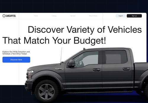 Web Design Package Example: My perfect stay