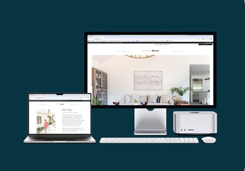 Web Design Package Example: Website Design for Hailey Interior Designer