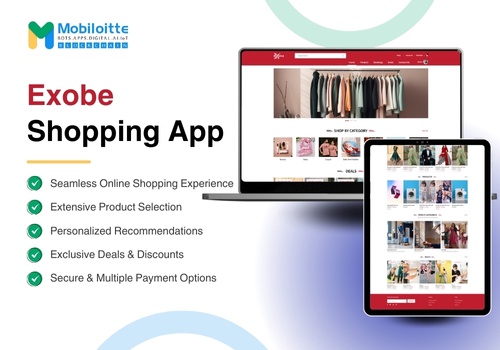 Mobile App Development Package Example: Shopping App