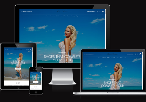 E-Commerce Development Package Example: Lauren Lorraine Shoes