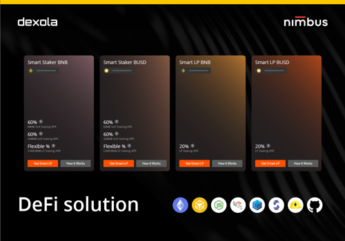 Blockchain Package Example: DeFi solution