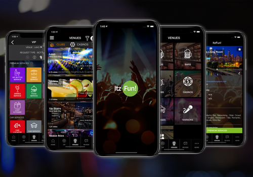 Mobile App Development Package Example: VenueLytics