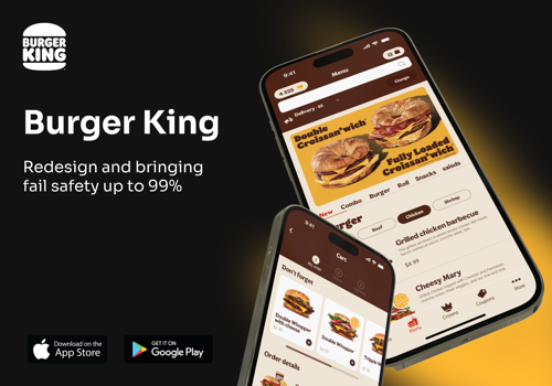 UX/UI Design Package Example: Redesign and bringing fail safety up to 99%