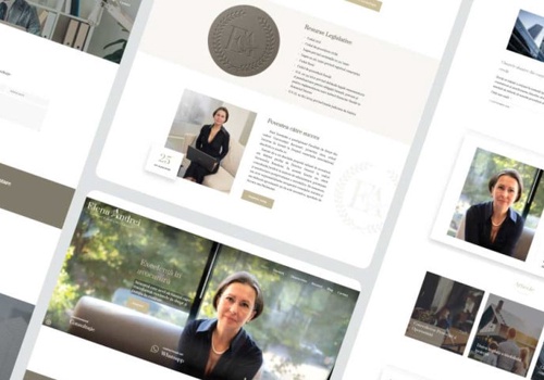 Branding Package Example: Lawyer Branding And Website