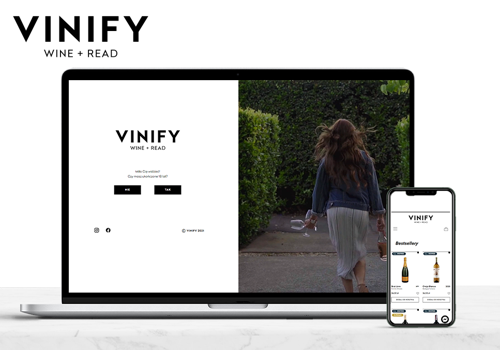E-Commerce Development Package Example: Vinify - wine store on Magento 2 platform
