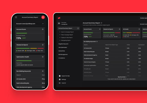 Branding Package Example: Platform UX UI design & Branding