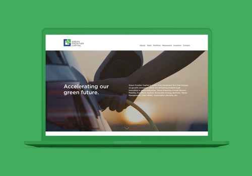 Branding Package Example: Green Frontier Capital Branding