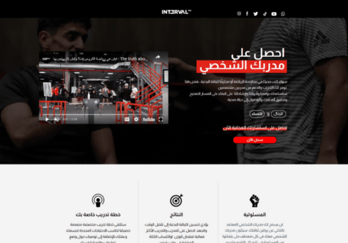 Pay Per Click Package Example: Media Buying for Interval Plus Crossfit KSA