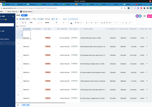 Web Development Package Example: United Mortgage of Florida