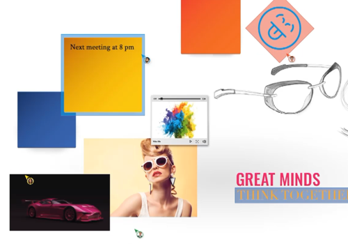 Application Management & Support Package Example: Collaboard - Online Whiteboard Teams Work