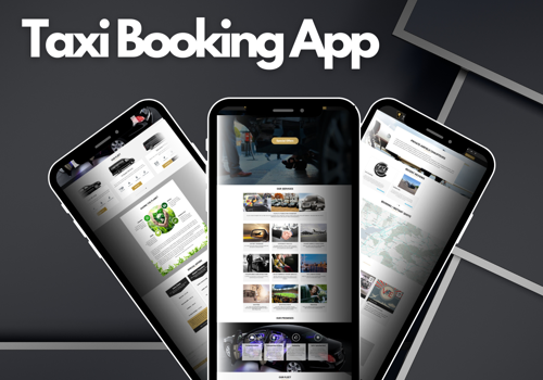 Web Design Package Example: Tuksy Chauffeur- Taxi Booking App