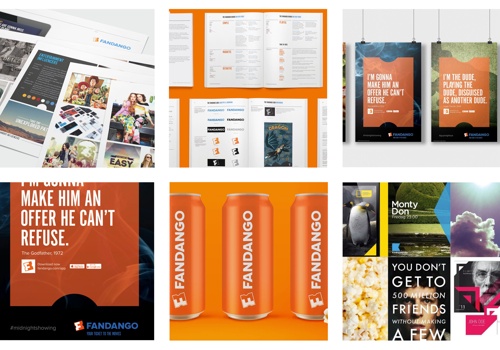 Branding Package Example: Fandango: Branding & Style Guide
