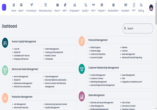 Custom Software Development Package Example: ARCERP