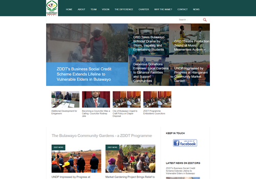 Web Development Package Example: NGO for ZDDT
