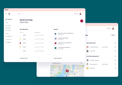 Web Development Package Example: Medical Application
