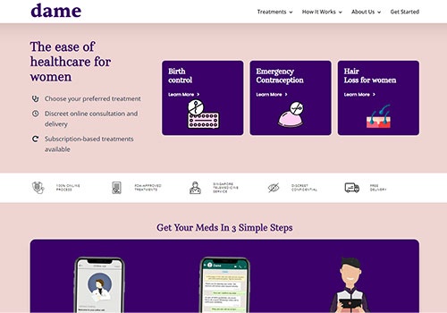 Web Development Package Example: DAME