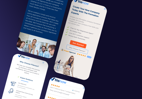Application Testing Package Example: File Now