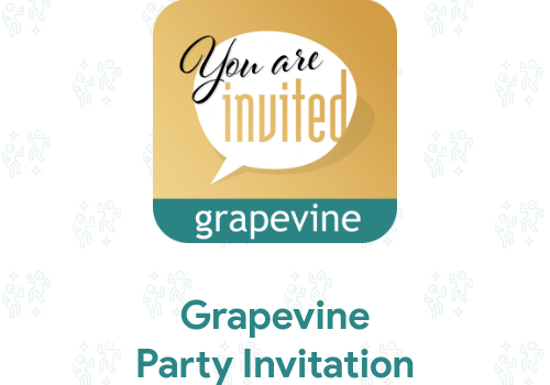 Mobile App Development Package Example: Grapevine Party Invitations