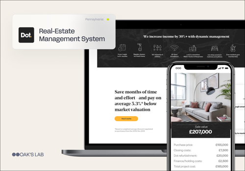 Web Development Package Example: React.js and Node.js Web Development for PropTech