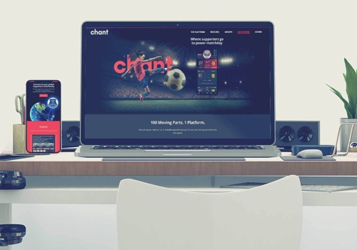 Mobile App Development Package Example: Chant - Website & App Design