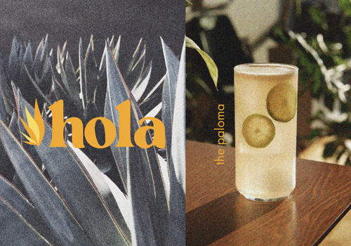 Branding Package Example: Hola Tequila Soda - Branding