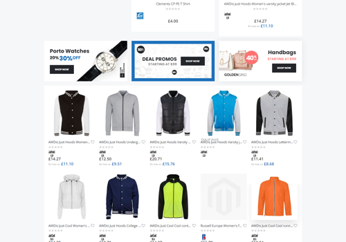 E-Commerce Development Package Example: Customisation cloths base E-commerce portal