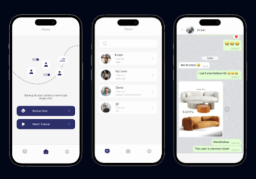 Mobile & App Marketing Package Example: Backup Manager App for Mohammad Kawssan