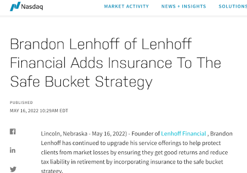 Public Relations Package Example: Financial Advisor Media Features