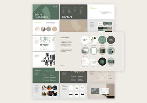 Web Design Package Example: SC&T