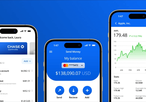UX/UI Design Package Example: Chase Banking App