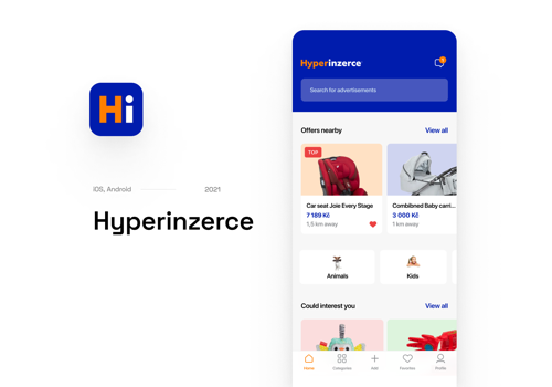 Mobile App Development Package Example: Hyperinzerce