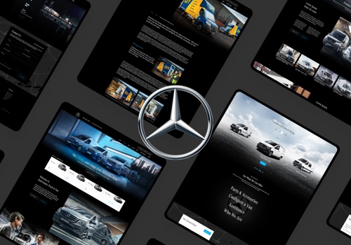 Web Design Package Example: Intercounty Mercedes