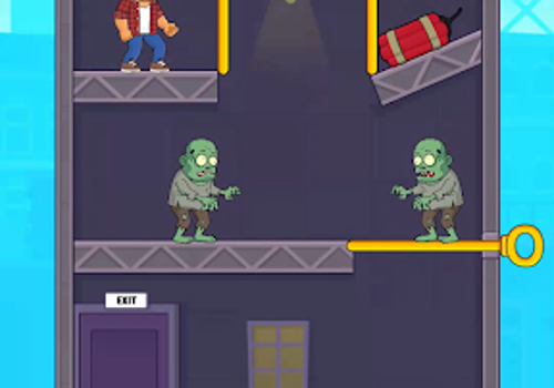 UX/UI Design Package Example: Daddy Escape - Save Pull Pin