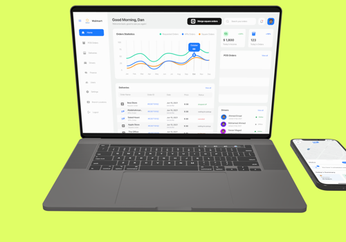 UX/UI Design Package Example: 1vim Rebranding and Revamp