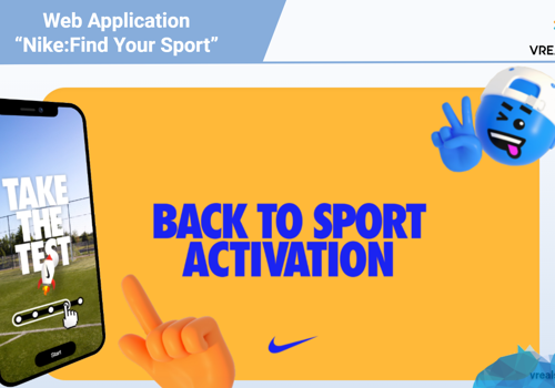 Web Development Package Example: Nike - Find Your Sport