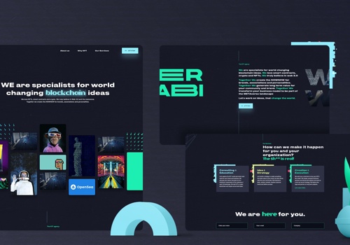 UX/UI Design Package Example: Wunder and Wasabi, Web Design and Development