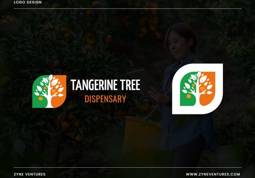 Branding Package Example: Tangerine Tree Dispensary - Logo Design
