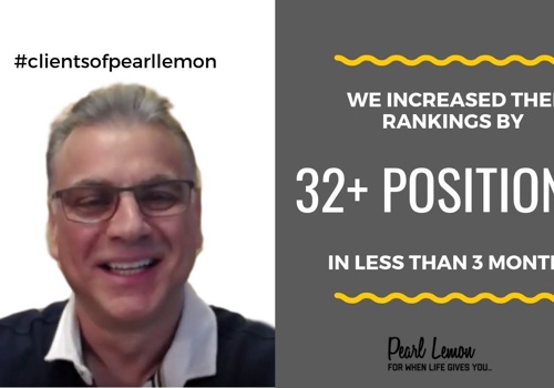 Search Engine Optimization Package Example: Google Ranking with E-commerce