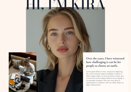 Web Design Package Example: Landing Page Creation for a Stylist