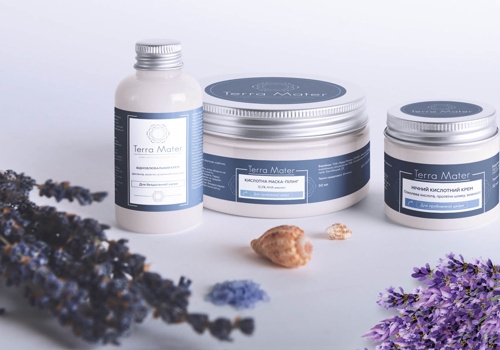 Branding Package Example: Branding for Ukrainian skincare products