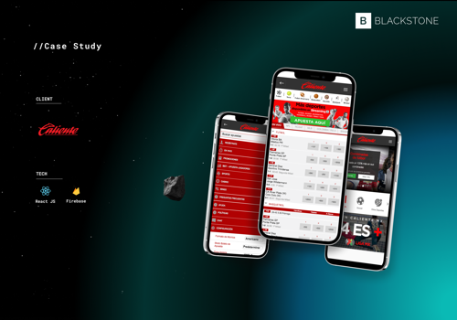 Mobile App Development Package Example: Caliente