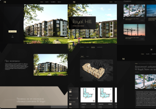 Web Development Package Example: M-Royal