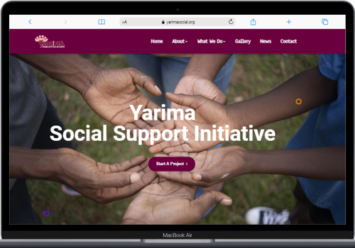 Web Design Package Example: Yarima