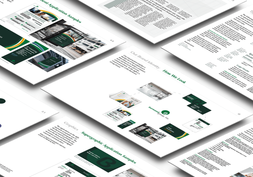 Branding Package Example: Burwood Group