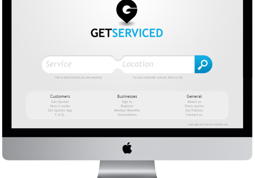 Web Development Package Example: GetServiced