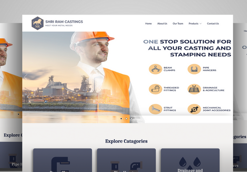 Web Design Package Example: SRC Re-Branding and Web Development